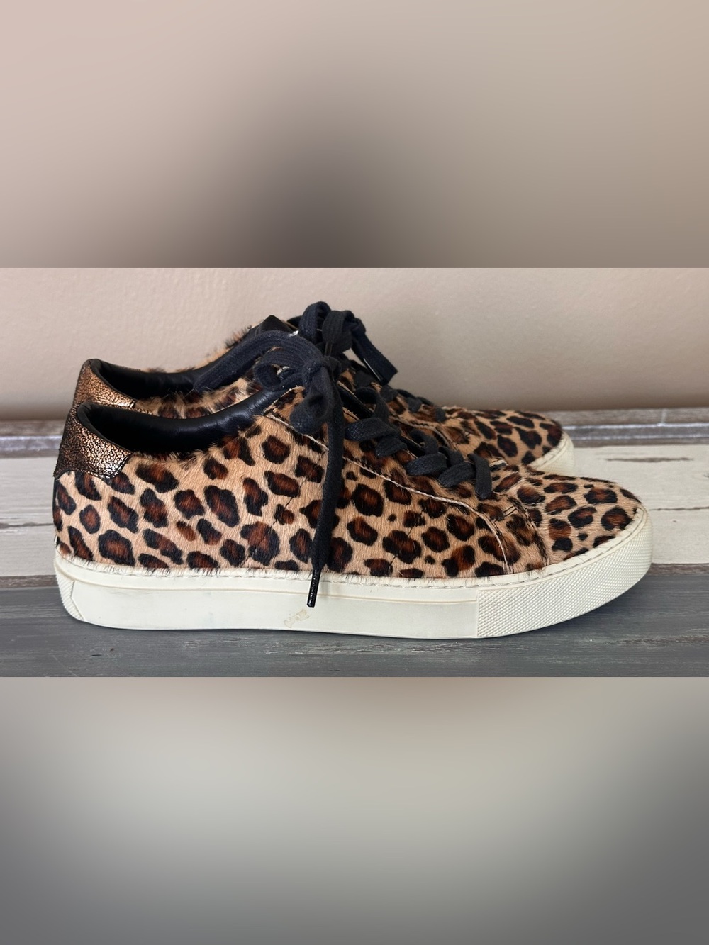 🐆 GREATS Brooklyn The Royale Leopard Pony Hair Sneakers
Women’s US 8 / EU 38